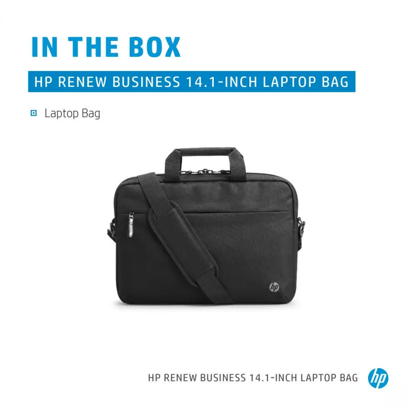 Mala messenger HP Renew Business para portátil 14,1 polegadas