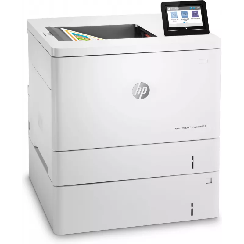 HP Color LaserJet Enterprise M555x, Laser, Cor, 1200 x 1200 DPI, A4, 38 ppm, impressão frente e verso