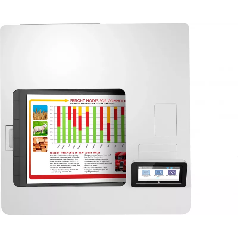 HP Color LaserJet Enterprise M555x, Laser, Cor, 1200 x 1200 DPI, A4, 38 ppm, impressão frente e verso