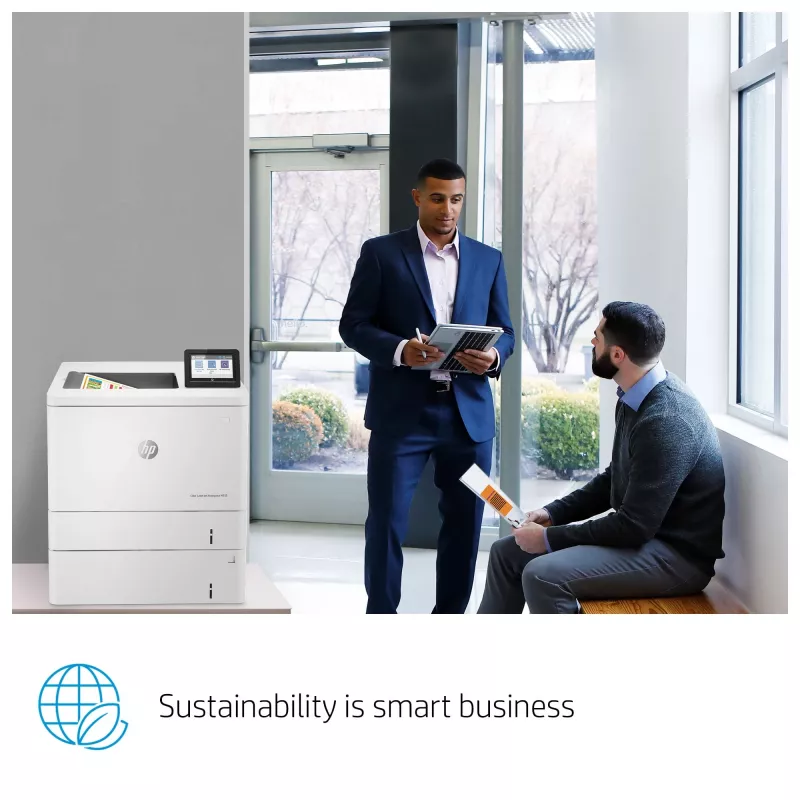 HP Color LaserJet Enterprise M555x, Laser, Cor, 1200 x 1200 DPI, A4, 38 ppm, impressão frente e verso