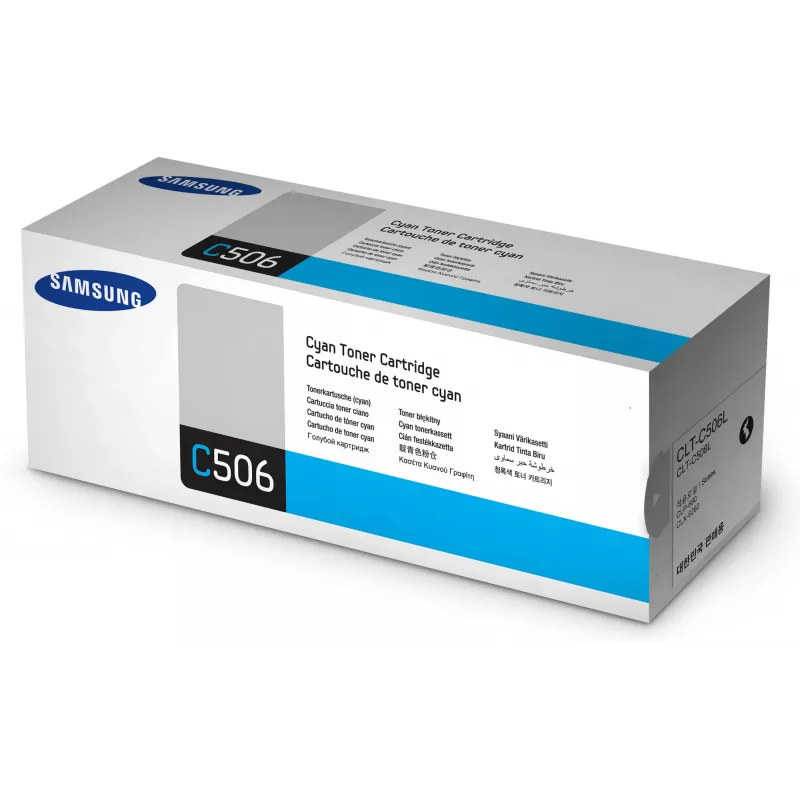 Tinteiro original ciano de alto rendimento Samsung CLT-C506L, 1 unid.