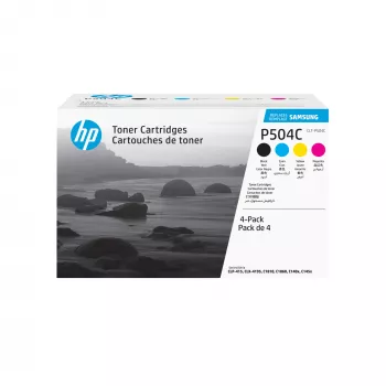 Tinteiro original Samsung CLT-P504C pack de 4 ciano/magenta/amarelo/preto