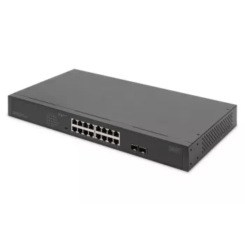 Switch não gerido Digitus DN-95347-2 16 portas Gigabit Ethernet 1U