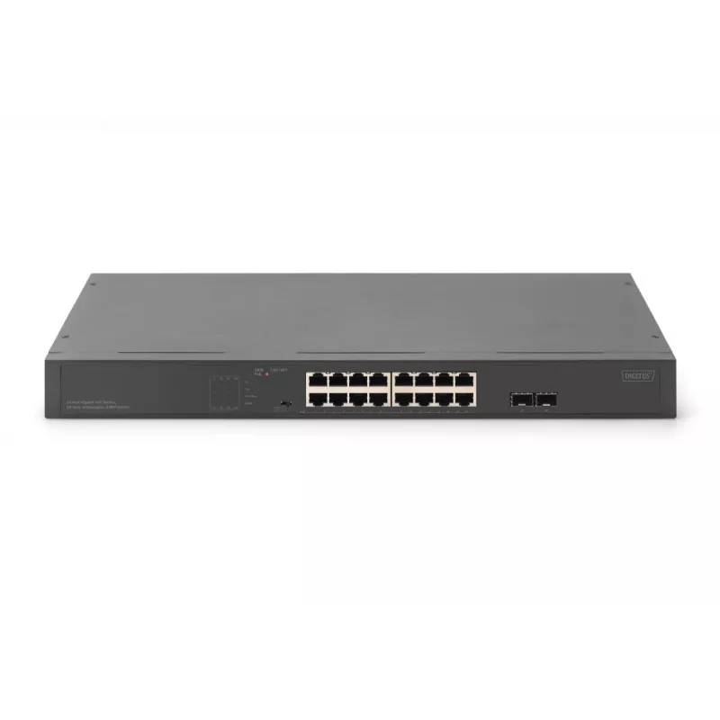 Switch não gerido Digitus DN-95347-2 16 portas Gigabit Ethernet 1U
