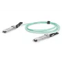 Cabo ótico ativo DIGITUS 100G QSFP28 para QSFP28 MMF 850nm 10m