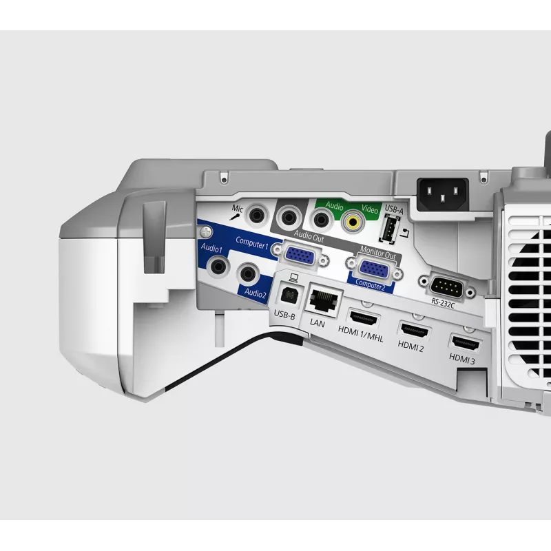 Projetor de distância ultra curta Epson EB-685W 3500 ANSI Lumen 3LCD WXGA (1280x800) branco, cinzento