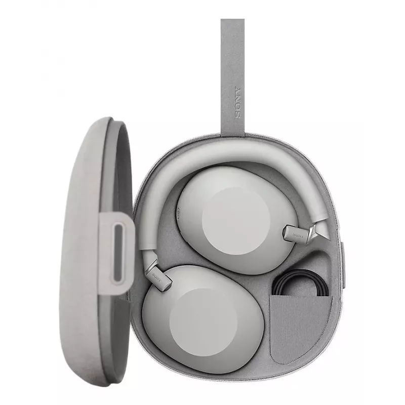 Headset Sony WH-1000XM6 com fios e sem fios arco de cabeça chamadas/música/desporto/dia a dia USB Type-C Bluetooth cinzento