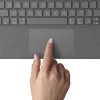 Capa de teclado Folio Touch LOGITECH com retroiluminação e trackpad Oxford cinzento para iPad Air (4.ª geração) alemão Qwertz