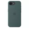 Capa de silicone Apple iPhone 16e Lake Green
