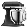 Máquina de cozinha KITCHENAID ARTISAN 5KSM185PS — taça de aço inoxidável 4,8 L, 300 W, 10 velocidades, preta