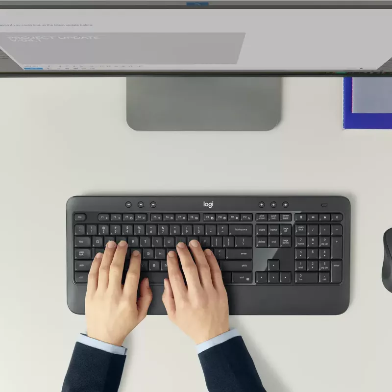 Conjunto de teclado e rato sem fios LOGITECH Mk540 Advanced - Azerty belga