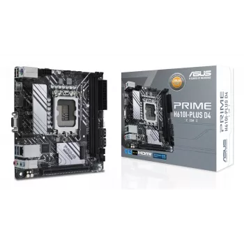 Placa-mãe ASUS PRIME H610I-PLUS D4-CSM Intel H610 LGA 1700 mini ITX