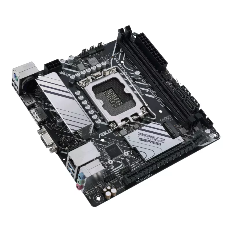 Placa-mãe ASUS PRIME H610I-PLUS D4-CSM Intel H610 LGA 1700 mini ITX