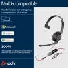 Headset HP Poly Blackwire 5210 monaural USB-C + ficha 3,5mm + adaptador USB-C/A (Bulk)