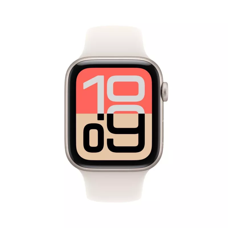 APPLE Watch SE 3 GPS + Cellular 44mm Caixa de alumínio Starlight com pulseira desportiva Starlight M/L