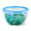 EMSA CLIP & CLOSE N10114 Recipiente redondo 2,6 L Azul, Transparente 1 unidade