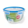 EMSA CLIP & CLOSE N10114 Recipiente redondo 2,6 L Azul, Transparente 1 unidade