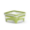 EMSA CLIP & GO XL Lancheira 1,3 L Verde, Transparente 1 unid.