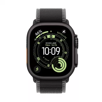 APPLE Watch Ultra 3 (2025) LTE 49mm Caixa de titânio com Trail Loop M/L - Preto/Cinzento-escuro