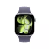 APPLE Watch Series 11 GPS 42mm Caixa de alumínio prateado com pulseira desportiva névoa roxa S/M
