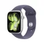 APPLE Watch Series 11 GPS + Cellular 46mm Caixa de alumínio prateado com pulseira desportiva Purple Fog M/L