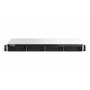 QNAP TS-464eU NAS Rack (1U) Intel® Celeron® N5095 8 GB DDR4 0 TB QNAP Turbo System Alumínio, Preto