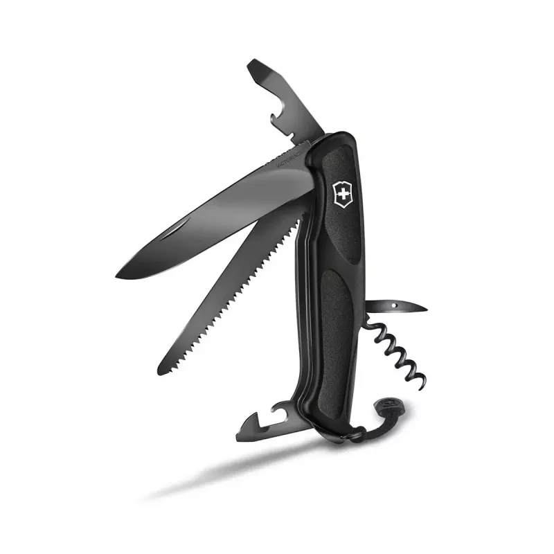 Victorinox Ranger Grip 55 0.9563.C31P canivete multiferramenta, 12 funções, 130 mm, Onyx Black