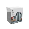 WMF Stelio 0413020012 Chaleira elétrica 1,7 L 2400 W Preta, Aço inoxidável