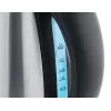 WMF Stelio 0413020012 Chaleira elétrica 1,7 L 2400 W Preta, Aço inoxidável