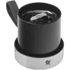 WMF KITCHENminis 0416700011 0,3 L Liquidificadora 50 W Preta, Aço inoxidável, Transparente