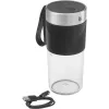 WMF KITCHENminis 0416700011 0,3 L Liquidificadora 50 W Preta, Aço inoxidável, Transparente