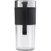 WMF KITCHENminis 0416700011 0,3 L Liquidificadora 50 W Preta, Aço inoxidável, Transparente