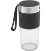 WMF KITCHENminis 0416700011 0,3 L Liquidificadora 50 W Preta, Aço inoxidável, Transparente