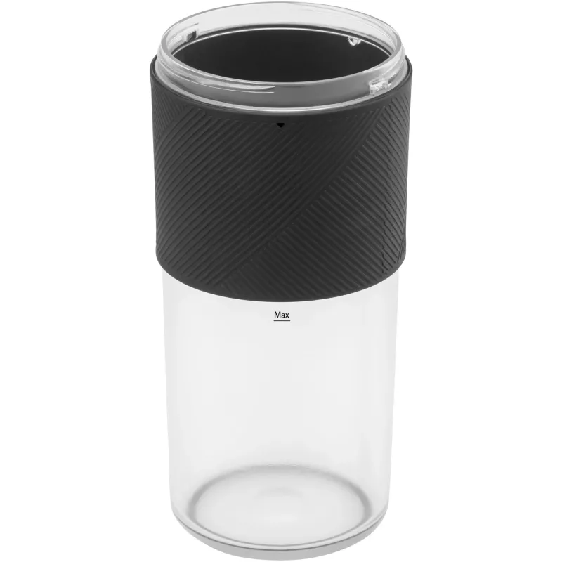 WMF KITCHENminis 0416700011 0,3 L Liquidificadora 50 W Preta, Aço inoxidável, Transparente