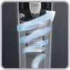 Aspirador vertical Rowenta Air Force Light RH6545 a bateria, seco, sem saco, 0,65 L, preto