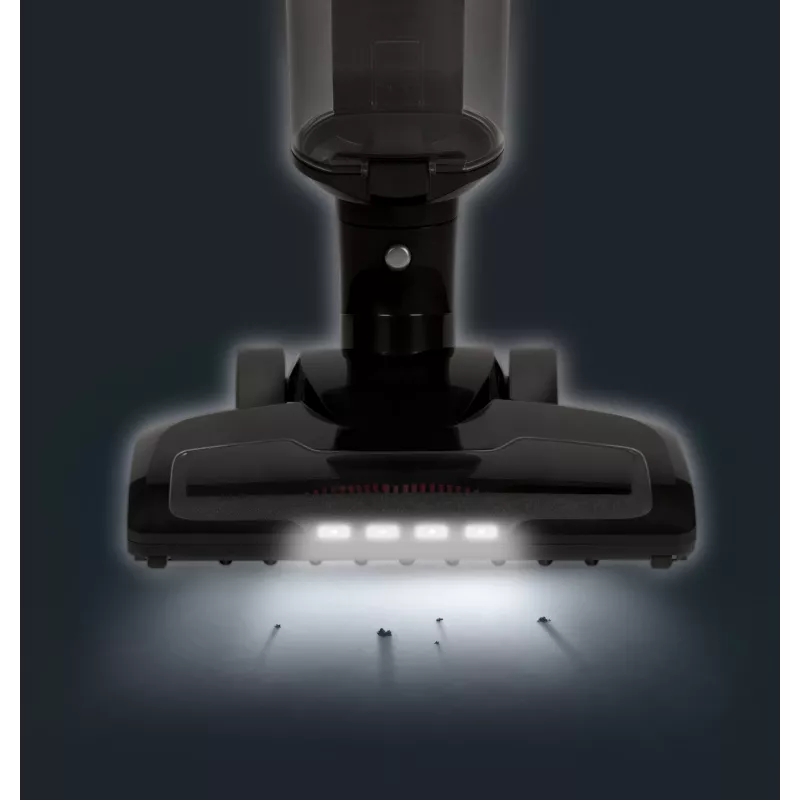 Aspirador vertical Rowenta Air Force Light RH6545 a bateria, seco, sem saco, 0,65 L, preto