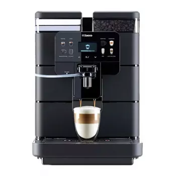 Máquina de café expresso Saeco New Royal OTC — semiautomática, depósito de água de 2,5 l, depósito de café de 600 g, moinho integrado, controlo por toque, Bluetooth