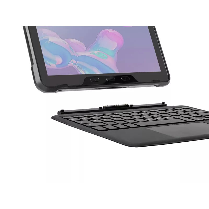 Teclado Samsung GP-JKT636TGBBW para dispositivos móveis QWERTY US Inglês preto