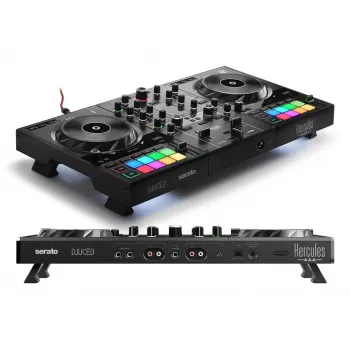 Sistema de vinil digital Hercules Inpulse 500 (DVS) Scratcher preto