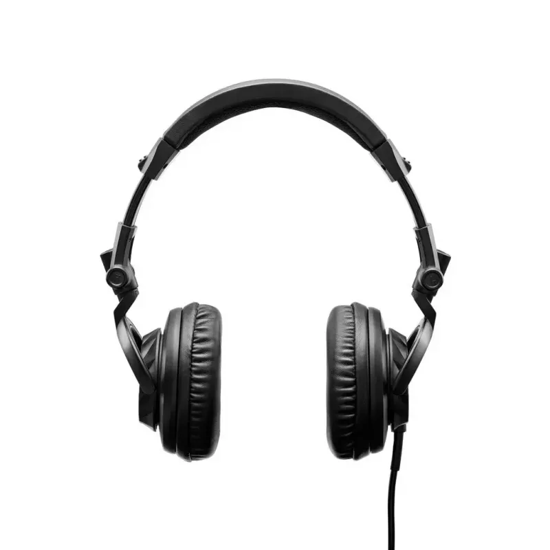 Auscultadores Hercules HDP DJ45 com fios de arco de cabeça música preto