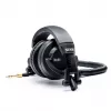Auscultadores Hercules HDP DJ45 com fios de arco de cabeça música preto