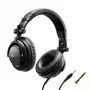 Auscultadores Hercules HDP DJ45 com fios de arco de cabeça música preto