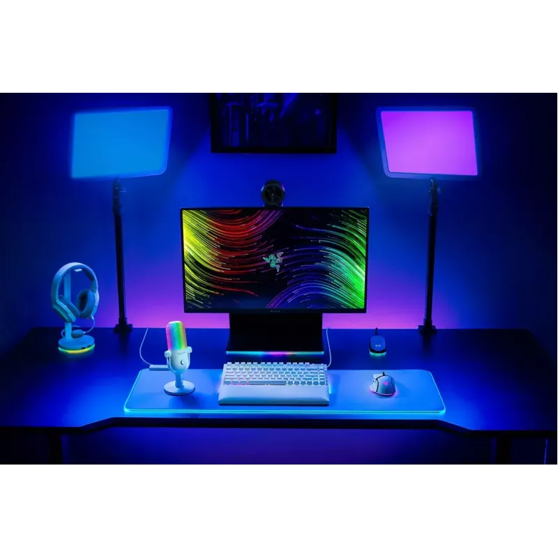 Microfone para PC Razer Seiren V3 Chroma White