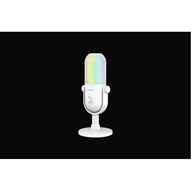 Microfone para PC Razer Seiren V3 Chroma White