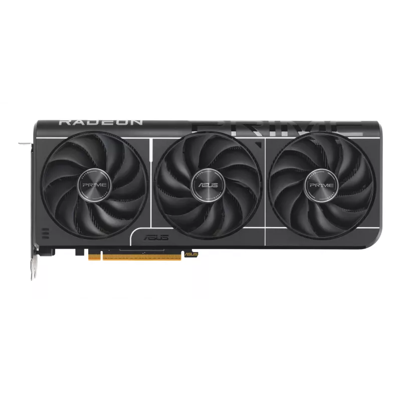Placa gráfica ASUS Radeon RX 9070 16 GB GDDR6 PCIe 5.0 256-Bit, refrigeração com 3 ventoinhas, PCI Express 5.0