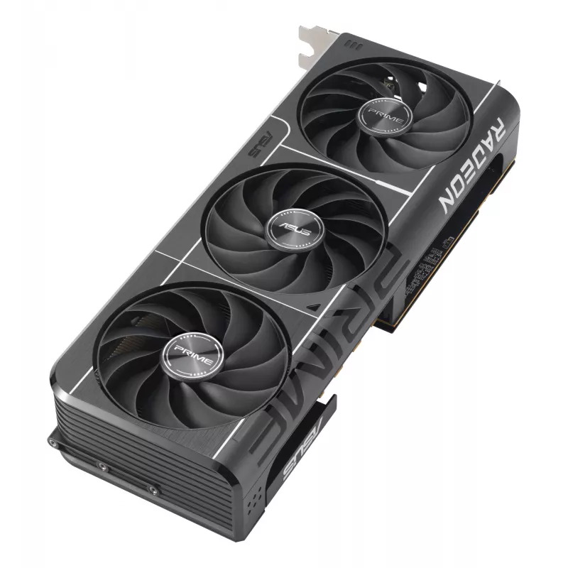 Placa gráfica ASUS Radeon RX 9070 16 GB GDDR6 PCIe 5.0 256-Bit, refrigeração com 3 ventoinhas, PCI Express 5.0
