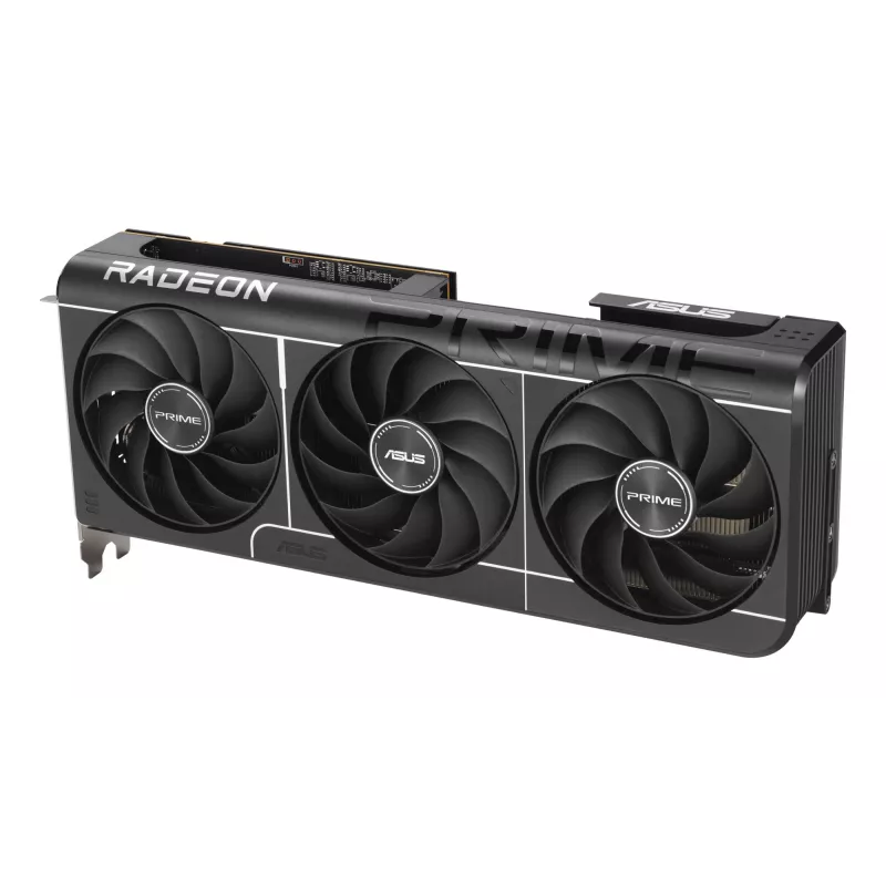 Placa gráfica ASUS Radeon RX 9070 16 GB GDDR6 PCIe 5.0 256-Bit, refrigeração com 3 ventoinhas, PCI Express 5.0