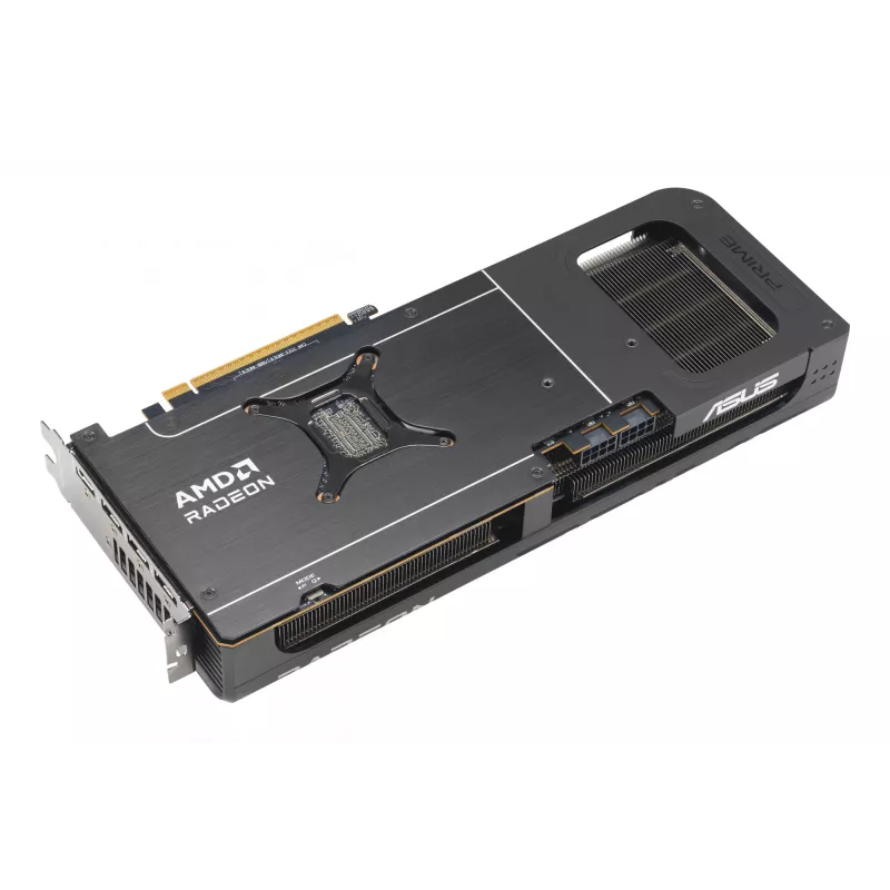 Placa gráfica ASUS Radeon RX 9070 16 GB GDDR6 PCIe 5.0 256-Bit, refrigeração com 3 ventoinhas, PCI Express 5.0