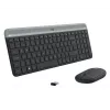 Logitech MK470 Teclado e rato sem fios, grafite, rato incluído, QWERTY US, USB