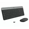 Logitech MK470 Teclado e rato sem fios, grafite, rato incluído, QWERTY US, USB